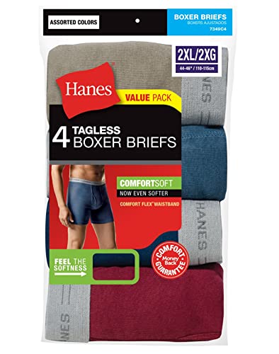 Hanes Men's Assorted Boxer Briefs 2-Pack3