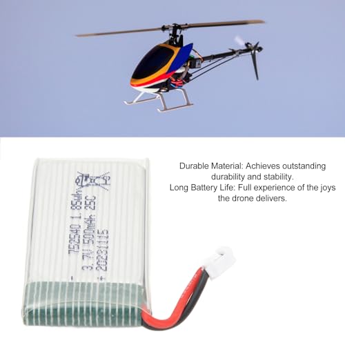 3,7 V 2500 MAh LiPO-Akku mit JST-Stecker für RC-Modellflugzeug-Hubschrauber-FPV-Drohne