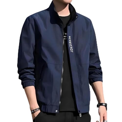 Image of MIA FASHION Men's Stylish Winter Jacket, Full Sleeve, Regular Fit | Stand Collar, Windcheater & Zipper Closure jacket