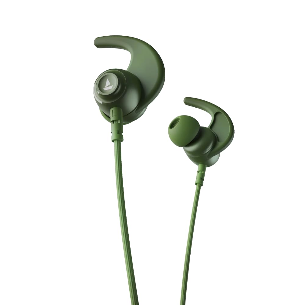 boAt Rockerz 260 Wireless Neckband Earphones with 25 Hours Playtime, Beast Mode, ENx Tech for Clear Calls, ASAP Charge, 10mm Drivers, IPX5 Resistance & Bluetooth v5.2 (Forest Green)-image-40