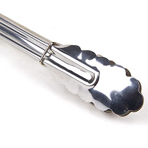 BJCBACD Keukentang 1/2 stks Roestvrijstalen salade Tang BBQ Keuken Koken Eten Werktuig Gebruik Tang Keuken Accessoires Gereedschap Restaurant Food Folder(2pcs BJCBACD Keukentang 1/2 stks Roestvrijstalen salade Tang BBQ Keuken Koken Eten Werktuig Gebruik Tang Keuken Accessoires Gereedschap Restaurant Food Folder(2pcs