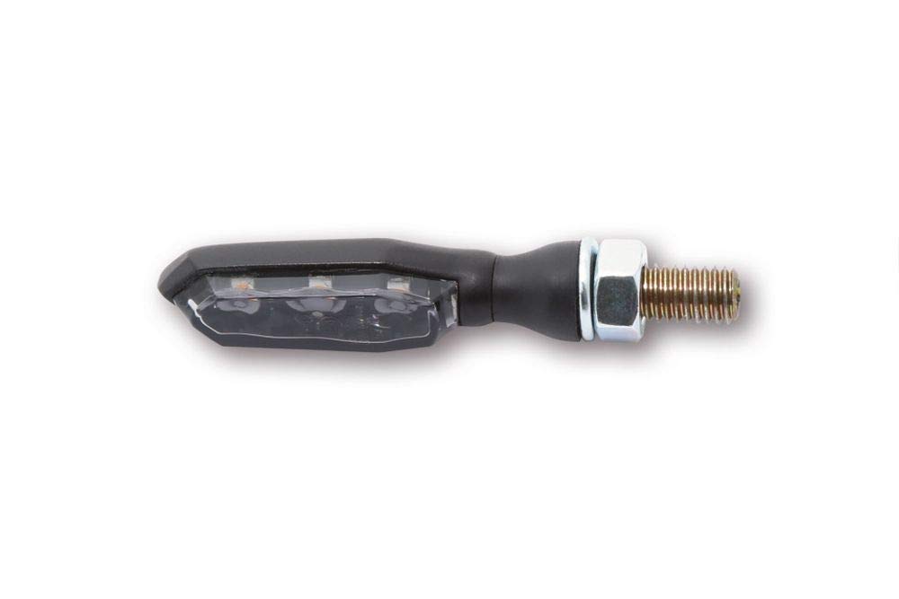 HIGHSIDER LED-Blinker SONIC-X1, schwarz | Vielseitig einsetzbar