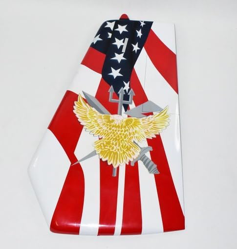 Miniatura 1 de VMM-162 Golden Eagles MV-22 Tailflash, 20 pulgadas, caoba