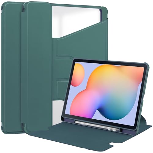 Housse Galaxy Tab S6 Lite 2024 rotative pour travailler en train
