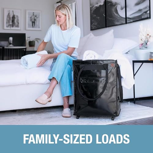 CleverMade Hauler Rolling Tote Bag
