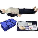 CPR-Puppe Trainingspuppe für Erwachsene CPR-Dummy-Simulator für Die Ausbildung Von Ärzten Und Krankenpflegern Medizinischer Unterricht CPR-Dummy Ganzkörper