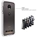 Moto Z2 Play Case Bumper White / Clear Compatible With Moto Mods ( Ademite )
