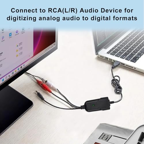 Captura de audio USB de 96 kHz para digitalizar cintas y CD en tu ordenador 5