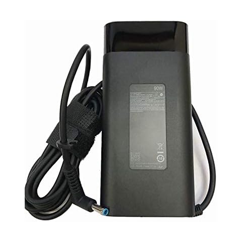 JHZL New 90W 4.62a 4 * 5 * 3 * 0 mm Replacement Power Adapter Compatible with HP P/N: TPN-CA09 937520-002 937532-850 Compatible with HP P/N: TPN-CA09 937520-002 937532-850 A090A098P with Power Cord Cover