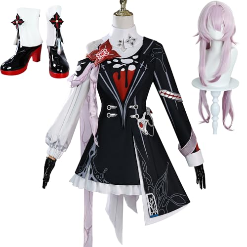 ［COSPLEE］ 崩壊 スターレイル 長夜月 コスプレ衣装 三月なのか ウイッグ&靴付き コスチューム 演出服 舞台...