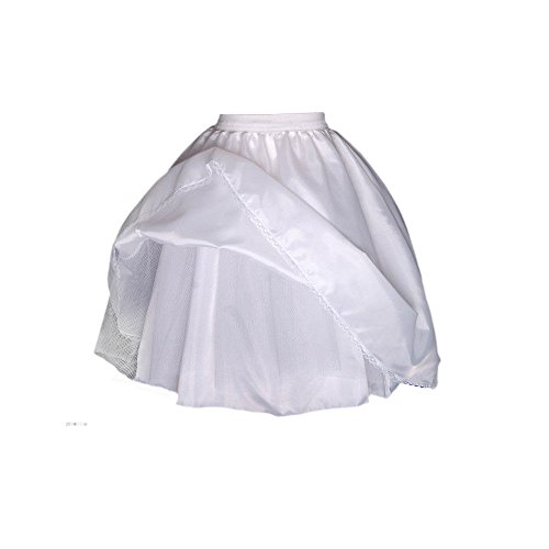 ekidsbridal Petticoat Slip Underskirt Crinoline Dress Satin for Flower Girl Dress Wedding Pageant2