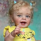 💐【Bon Pour】Les poupées Reborn sont des poupées de bébé très réalistes qui ressemblent à de vrais bébés humains. Le but de la création de ces poupées était de s'amuser avec des jeux de rôle, mais ces poupées se sont avérées servir une plus grande cause qui a aidé de nombreuses personnes