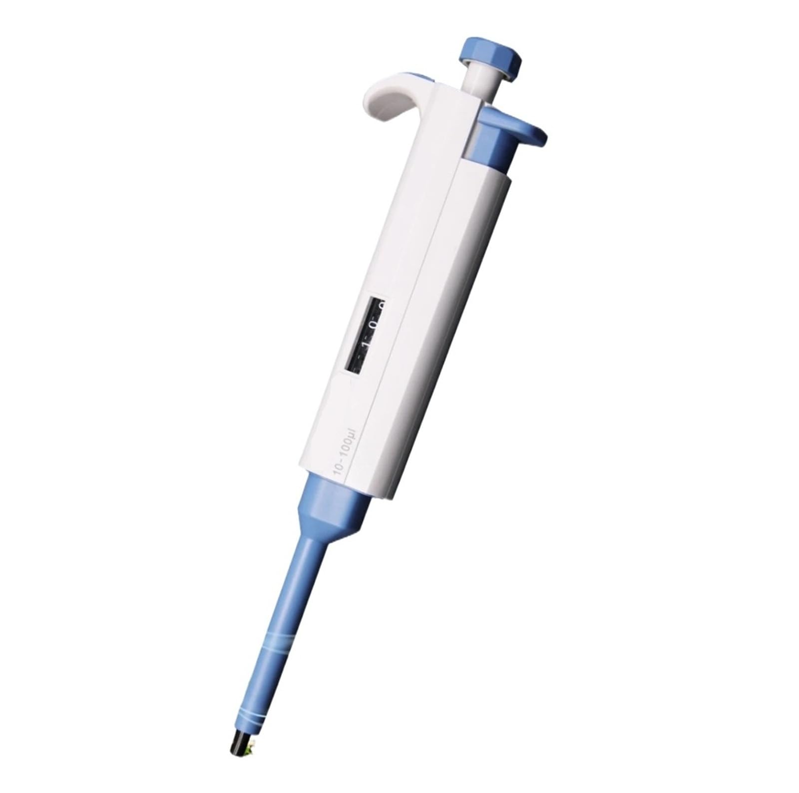 Pipeta de laboratorio 0,1-10 ml Pipeta de un solo canal Manual ajustable micropipeta Digital equipo de laboratorio Pipetas Ajuste de volumen preciso(1-10ml)