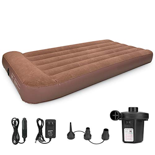 Bestrip Materasso Gonfiabile,Letto Gonfiabile Matrimoniale con Pompa Elettrica Incorporata,campeggio Airbed,per