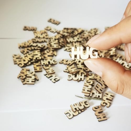 Unique Wooden Hug Cutout Gift Jar - Perfect for Anniversaries, Birthdays, and Special Occasions - Image 4