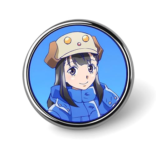宇宙よりも遠い場所 ピンバッジ バッジ エナメル ピン ブローチ バッヂ 丸型 装飾 ラウンド 儀式 パーティ 日常生活 カジュアル コーディネートアイテムです