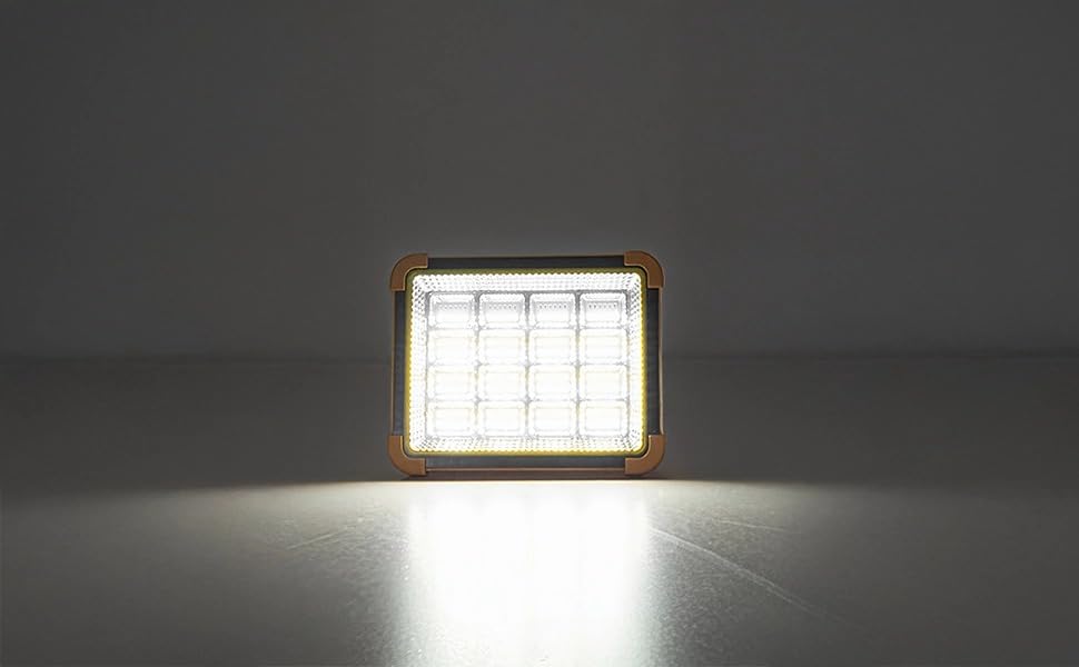 Lampe solaire de travail LED de secours contre les pannes de courant