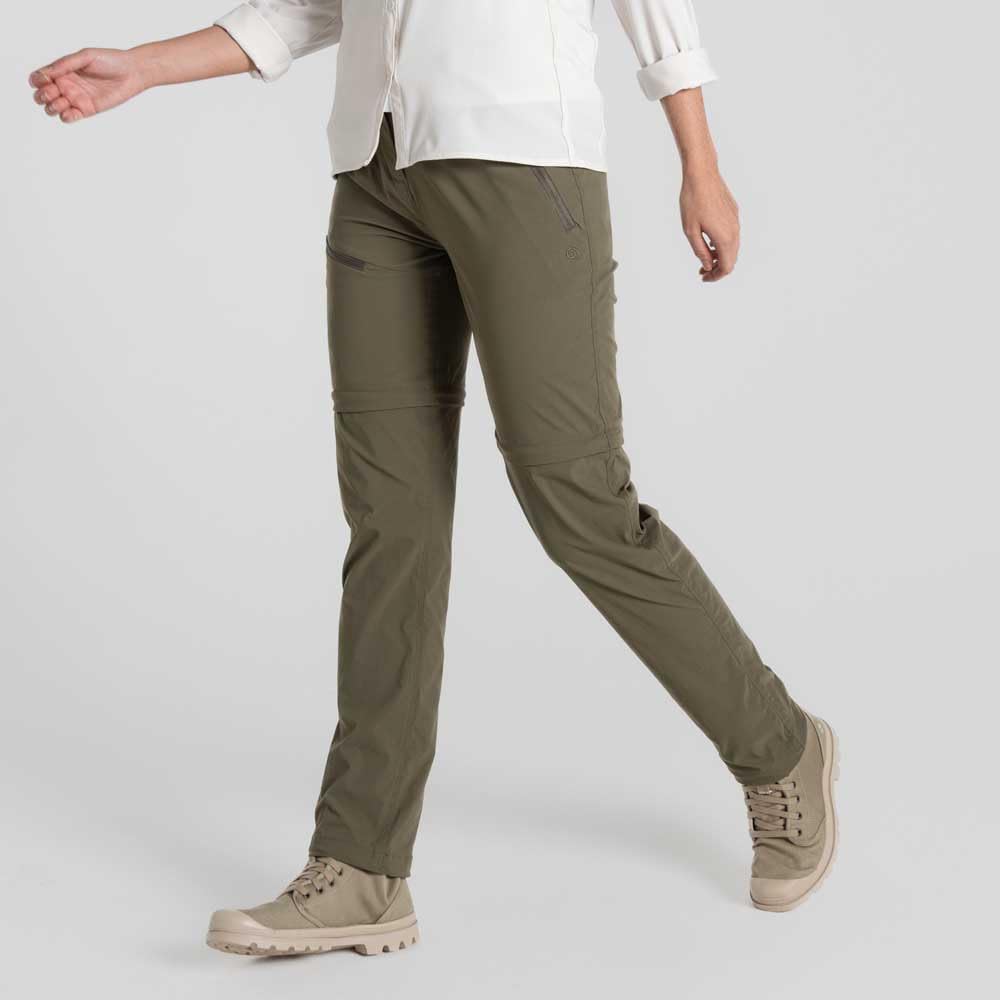 Craghoppers NosiLife Zip-Off Tropenhose/Wanderhose Shorts für Damen Insektenabweisend