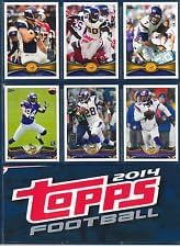 Minnesota Vikings 2012, 2013, 2014 Topps Football complete team sets shipped in an acrylic case including Teddy Bridgewater Rookie Card