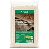 Farina di Avena Integrale Senza Glutine Bio 1Kg Naturitas Essentials | 100% avena biologica | Vegana | Senza lattosio | Ideale per dolci