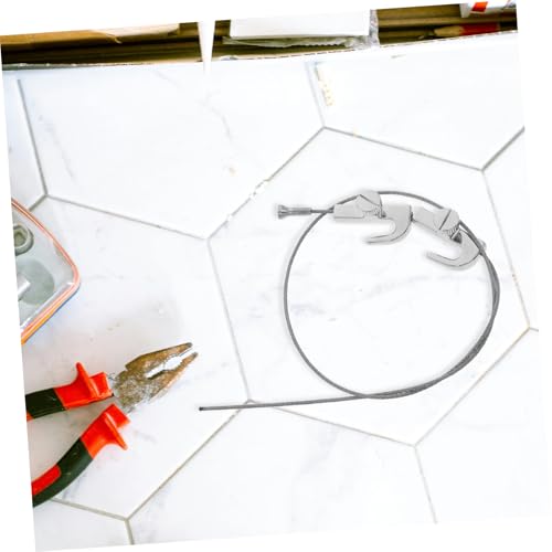Image of Stainless Steel Picture Rail Hooks Hanging Kit Wire Picture Hanging System with Multiuse Hooks for Art Photos and Decor Effortless Installation for Galleries and Studios