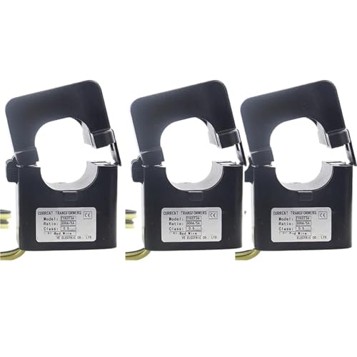 Transformateur de courant à noyau divisé KCT-36 mini CTs 500A triphasé pour tableau électrique