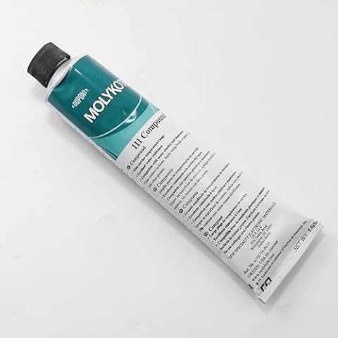 Molykote 111 Compound 150g 5.3oz Grease Valve Lubricant and Sealant Translucent White Plug Valves O-Ring General Purpose Lubrication Sealant Water Resistance Wide Temperature Cover