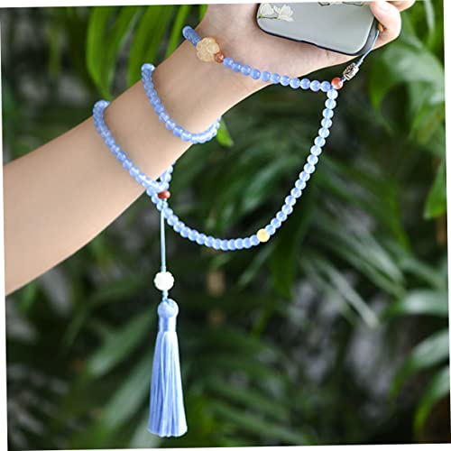 Longues sangles de téléphone bleu UKCOCO cordon de suspension pour filles
