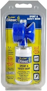 Safety Air Horn, 1.4 Ounces, Warning Horn, Sport and Safety Personal Alarm Horn, Dangerous Animal Deterrent - 1 Each