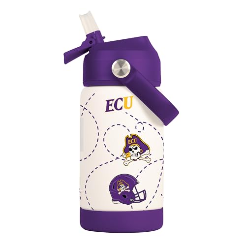 Image of Logo Brands NCAA Mascot Stainless-Steel Kids Bottle -Soft Silicone Mouthpiece, Easy To Carry, Kid-Friendly Design- Great For School & On-The-Go