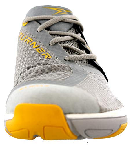 Turner T-Fleerun Shoes - Men's - Grey/Yellow/Black, 10.53