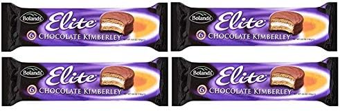 Bolands Chocolate Kimberley 132g (Pack of 4)