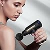 Massage Gun, 4 Heads, 6 Speeds, Portable Mini Deep Tissue Muscle Vibration Handheld Massager for Back, Shoulders, All Body 1800mAh - Perfect for Gift/Present #3