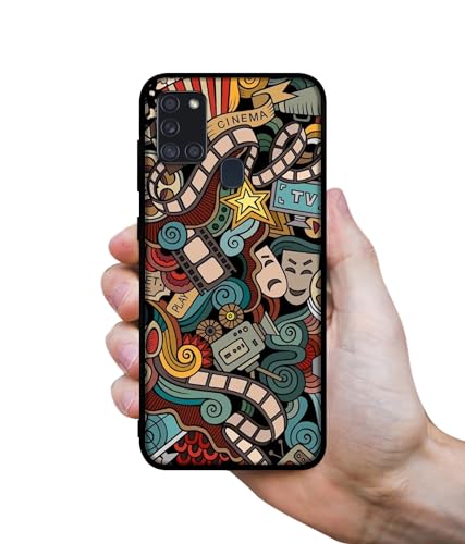 Image of Movies Design Premium 2D Printed Metal Back Case Cover for Samsung Galaxy A21S 4G