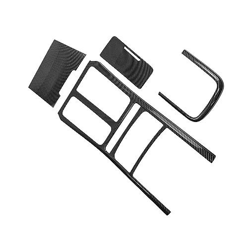 Molduras interiores Panel De Cambio De Marchas De Estilo De Fibra De Carbono, Cubierta De Caja De Almacenamiento Para Consola Central, Embellecedor Para Stinger 2018, 2019, 2020, 2021, 2022