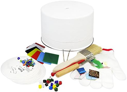 14pcs Tools in 1 Professional Microwave Kiln Kit for DIY Jewelry Glass Fusing