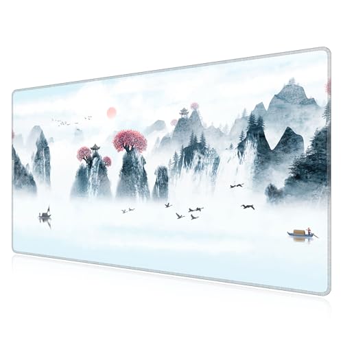 Tapis de souris de jeu LL-COEUR grand tapis de clavier pour ordinateur 110x60