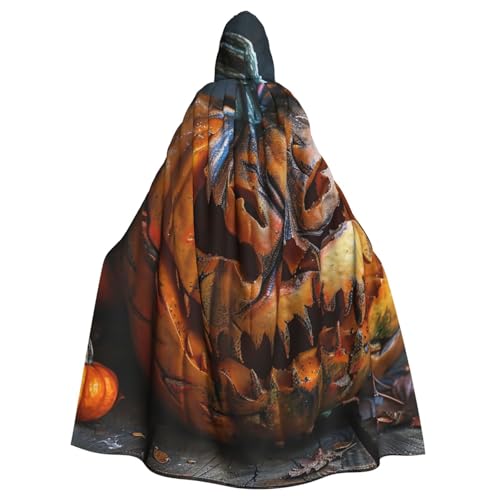 Jyckat Halloween Pumpkin - Cosplay Robe Costume Hooded Cloak, Halloween