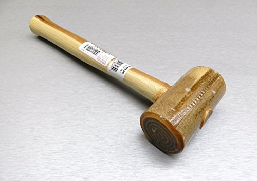 RAWHIDE MALLET #3 HAMMER STAMPING LEATHER-WORK JEWELRY 9oz 1-3/4" Dia. GARLAND (E11)