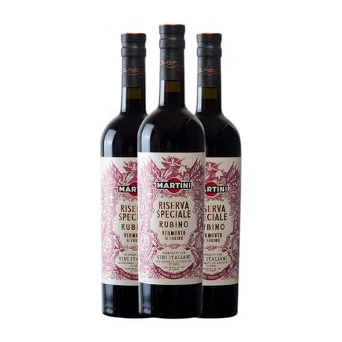 Vermut Martini Riserva Speciale Rubino Reserva 75 cl (Caja de 3 Botellas de 75 cl)