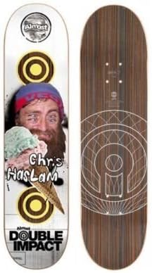Almost Chris Haslam Double Double Impact 8.0 Skateboard Deck