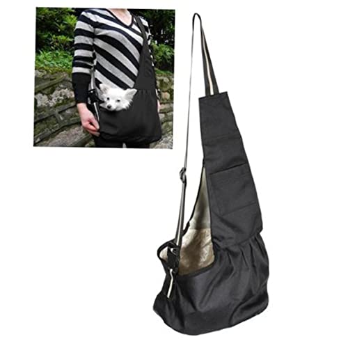 Oxford Cloth Pet Dog Cat Carrier Bag 3Pcs Cloth S Washable Single-Shoulder Size - Carrier Bag Pet Cat Dog Sling Black Oxford Single-Shoulder Sling Bag Pet Bag #TOP2