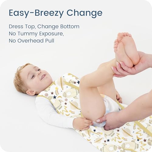 Image of Toddler Sleep Sacks 2T-3T-4T, 0.5 TOG Light Summer Wearable Blankets, Extra Long XL Sleeping Bags, 2 Pack