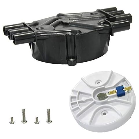 Ignition Distributor Cap and Rotor Kit for Chevy CMC 4.3 Vortec Cover