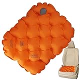 Cojín de asiento inflable, cojín de asiento inflable,Cojín de asiento de senderismo plegable - Cojín de asiento impermeable, cojín de asiento inflable para mochila en