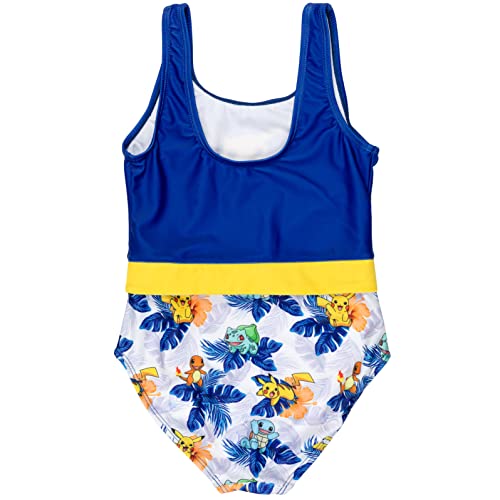 Pokemon Girls UPF 50+ One Piece Bathing Suit Little Kid to Big Kid2