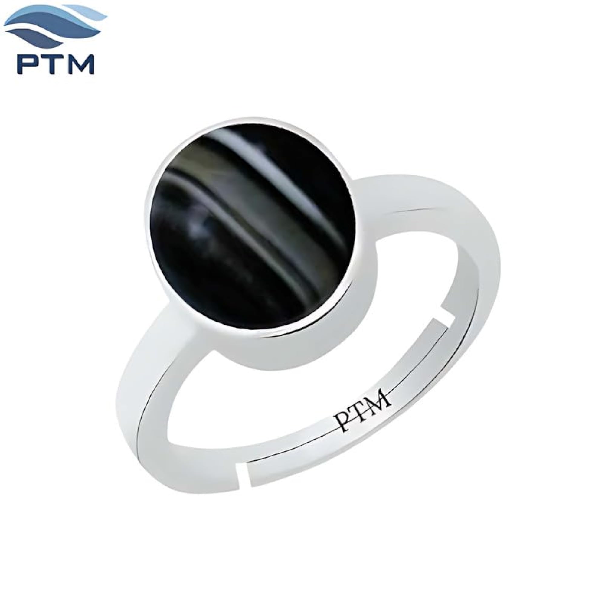 Natural Sulemani Hakik 6.25 Ratti Sterling Silver Adjustable Ring
