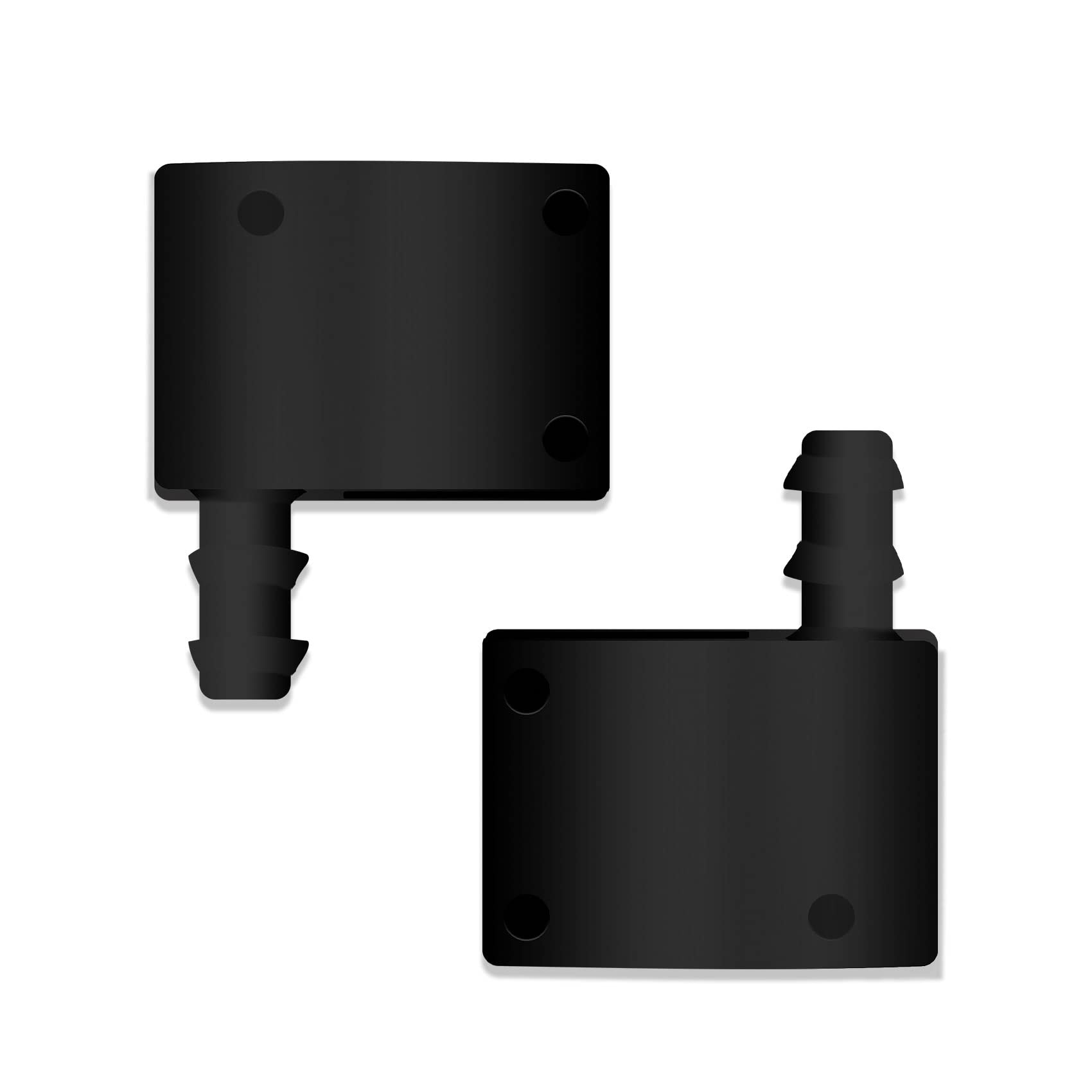 deemars 2 PCS Windshield Washer Nozzle, 47191 Windshield Wiper Arm Nozzle Jet, Wiper Nozzle Kit Applicable to Most Model Cars, Replacement OEM# ‎68017440AA, 68017441AA