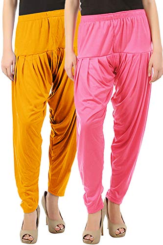 Image of Buy That Trendz Patiala Salwar for Women Viscose Patiala Pant Combo