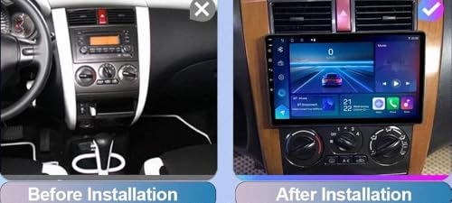 Radio 2 DIN para Mitsubishi Colt Plus 2007-2012 con Carplay y Android Auto 32GB 3